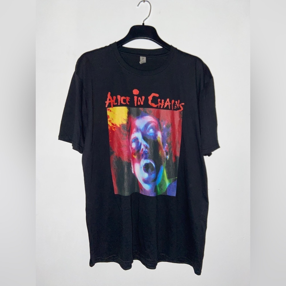 Alice In Chains Band Tee XL Rare Find Custom Merch UNI​​